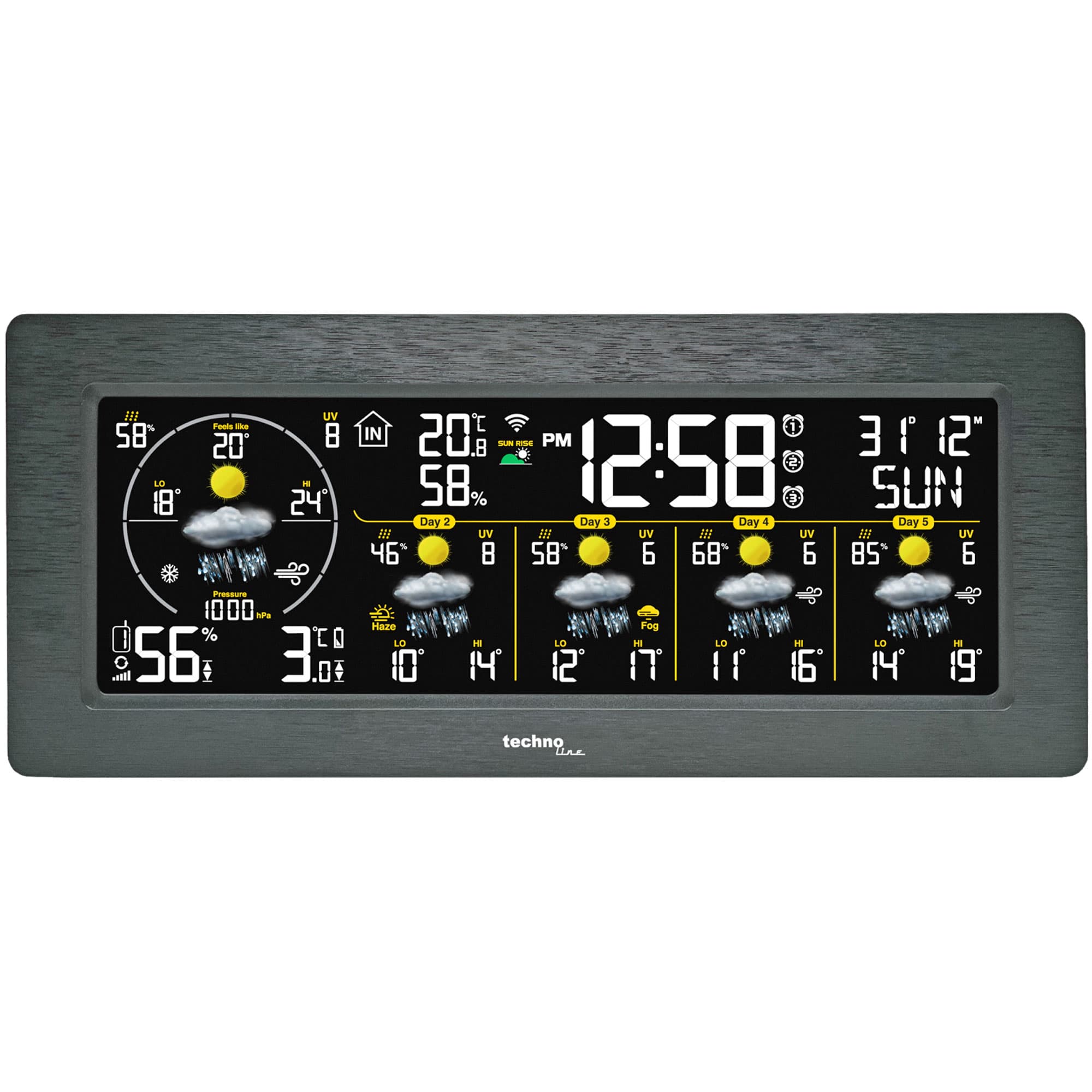 La nouvelle génération de prévisions sur plusieurs jours - technoline WD 3050