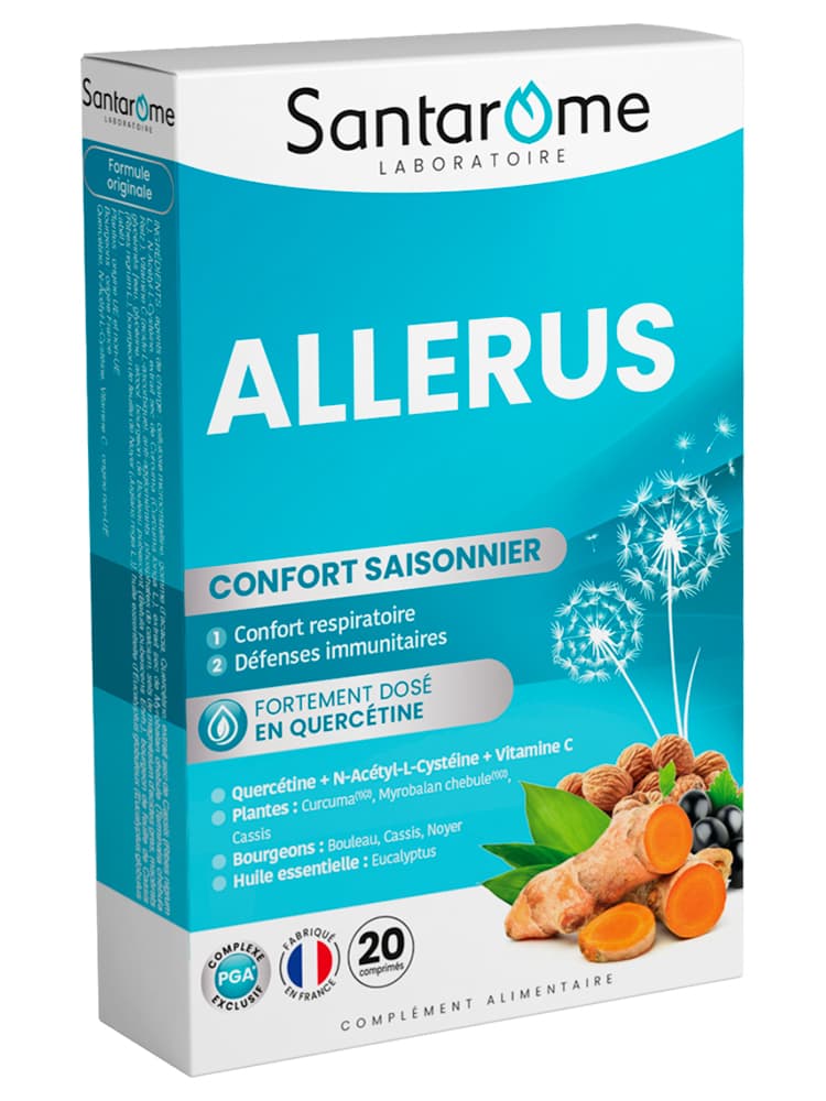 Santarome Allérus Confort Saisonnier 20 Comprimés